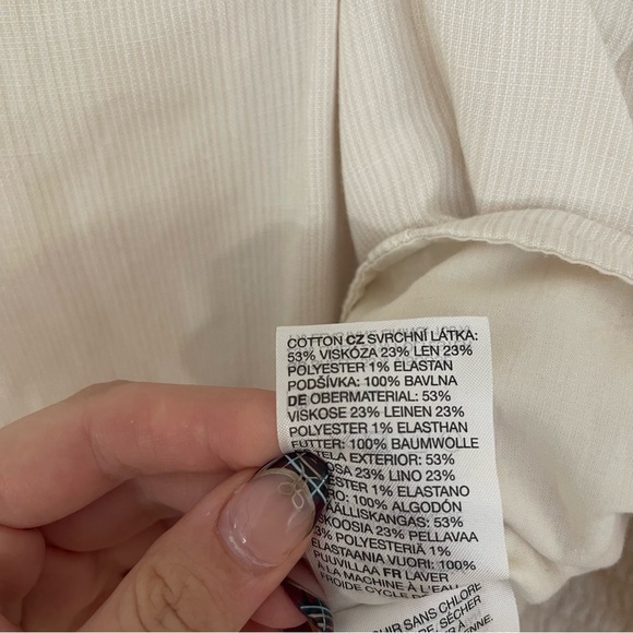 & Other Stories Puff Sleeve Corset Blouse - Picture 5 of 9